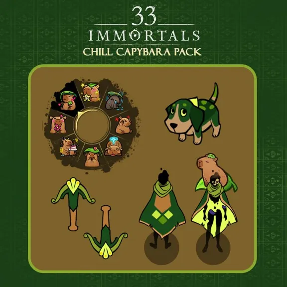 33 Immortals® – Chill Capybara Pack — Xbox Series X|S, Xbox One, PC — activation key 