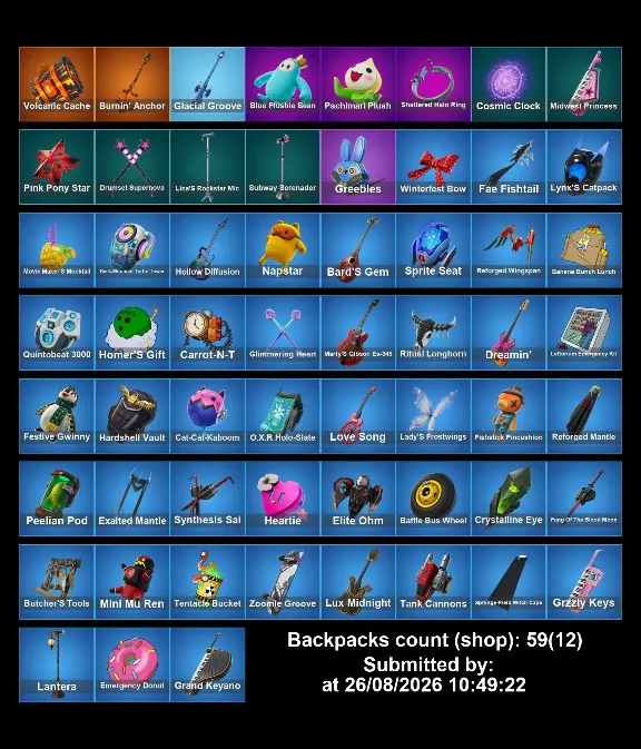 Instant access • FN (all platforms) • 32 skins • Pyreheart • Full access