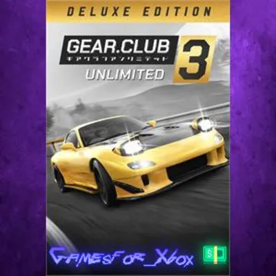Gear.Club Unlimited 3 - Deluxe Edition XBOX