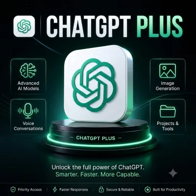 ChatGPT Plus — 1 месяц (полный доступ) | Личный аккаунт | Гарантия