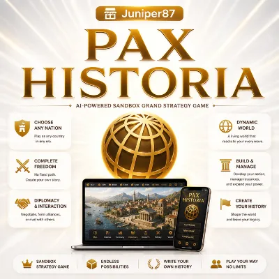 PAX HISTORIA SUBSCRIPTION+TOP UP TOKENS ,NO LOGIN