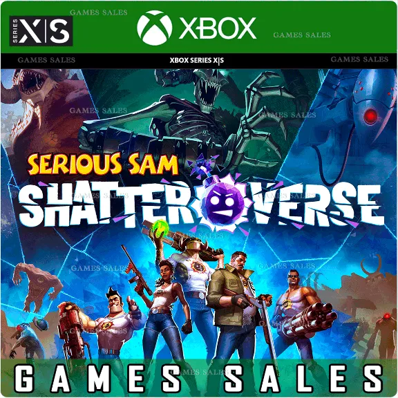 ✅❤️SERIOUS SAM: SHATTERVERSE❤️XBOX|XS+PC WIN🔑KEY✅