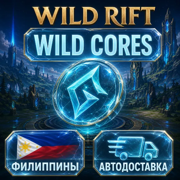 Wild Rift | Wild Cores | Филиппины | Автодоставка