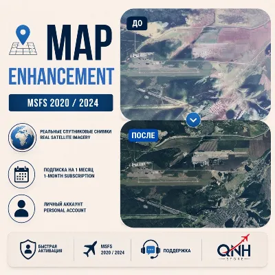 Map Enhancement for MSFS 2020 / 2024