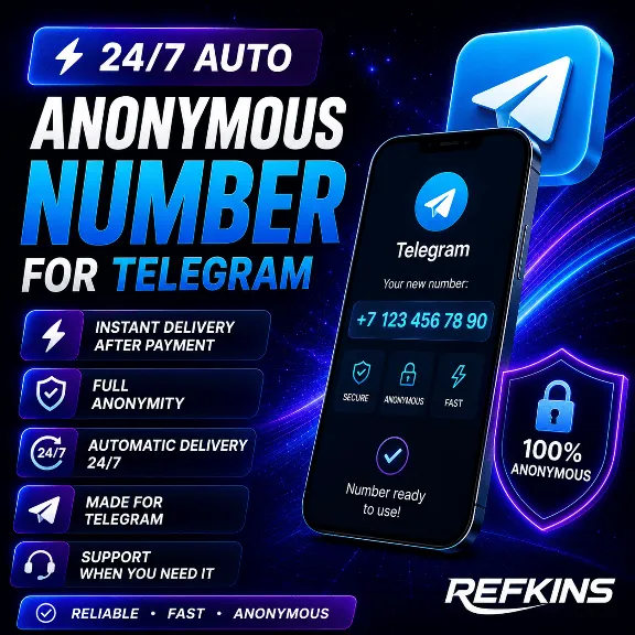 АНОНИМНЫЙ НОМЕР ДЛЯ TELEGRAM | 24/7 АВТОВЫДАЧА
