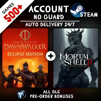 The Blood of Dawnwalker Eclipse Edition + Mortal Shell II + 500 ИГР STEAM АККАУНТ