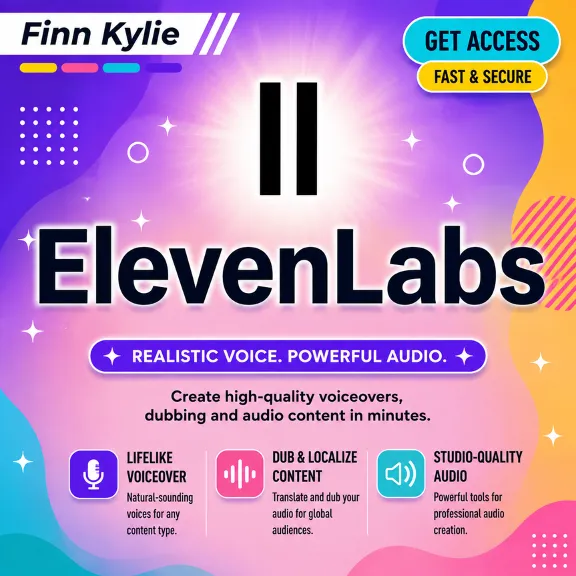 ElevenLabs 10,000 Credits Private Account
