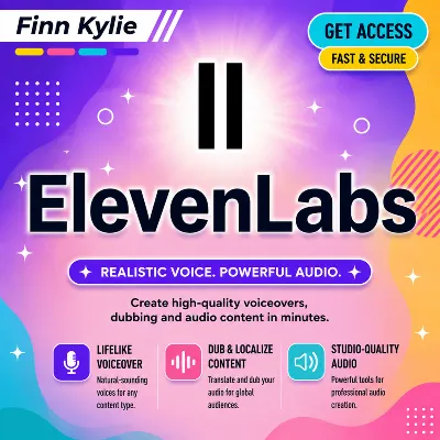 ElevenLabs Creator 10w credits subscription 1month