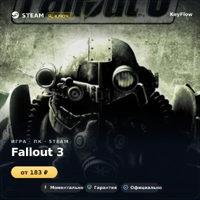 Fallout 3 — Steam key (CIS)