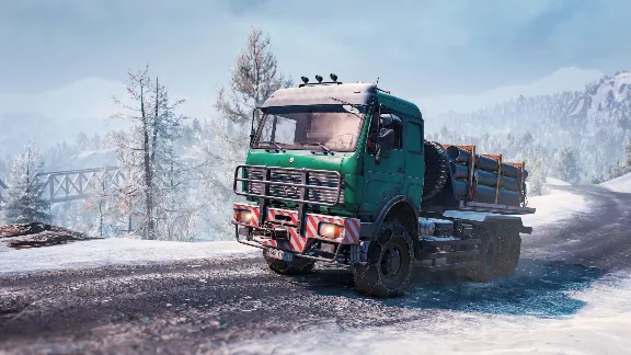 SnowRunner - Mercedes-Benz Trucks Dual Pack 2 * RU/KZ/СНГ/TR/CN/AR/IN/BR * DLC