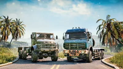 SnowRunner - Mercedes-Benz Trucks Dual Pack 2 * RU/KZ/СНГ/TR/CN/AR/IN/BR * DLC