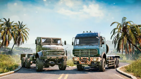 SnowRunner - Mercedes-Benz Trucks Dual Pack 2 * RU/KZ/СНГ/TR/CN/AR/IN/BR * DLC