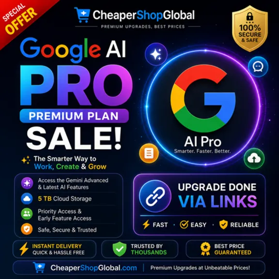 Google AI Pro, 5 ТБ [Ссылка для активации]