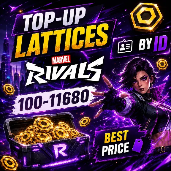 LATTICES MARVEL RIVALS REPLENISHMENT 100-11680 BY ID