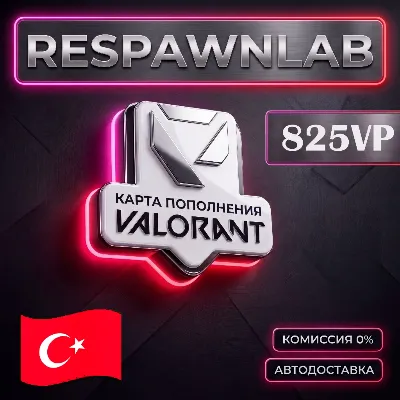 24/7 Valorant Map 825 VP Türkiye