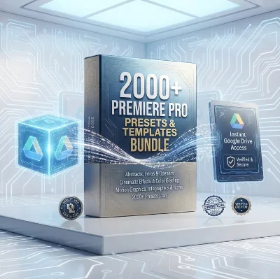 2000+ Premiere Pro Presets & Templates Bundle | Transitions, Intros & Effects | Googl