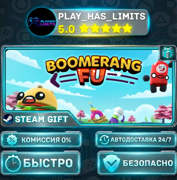 🎁Boomerang Fu *RU/BY/UA/CIS Steam Auto