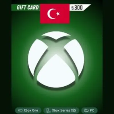 Xbox Live Gift Card 300 TRY (TL / TR) | Turkey