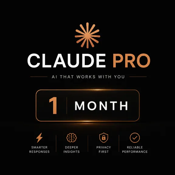 Claude Pro 1 месяц — Официальная подзарядка | Дополнительная гарантия