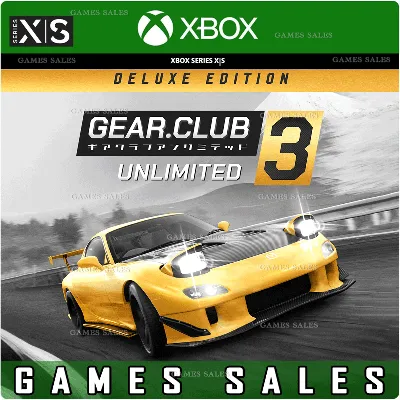 ✅❤️GEAR.CLUB UNLIMITED 3 - DELUXE EDITION❤️XBOX|XS+PC WIN🔑KEY✅