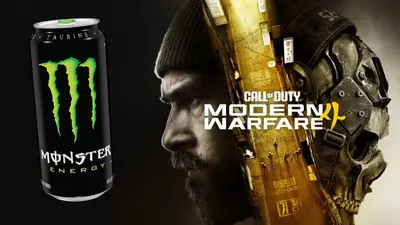 НАБОР MONSTER ENERGY BUNDLE COD: MODERN WARFARE 4