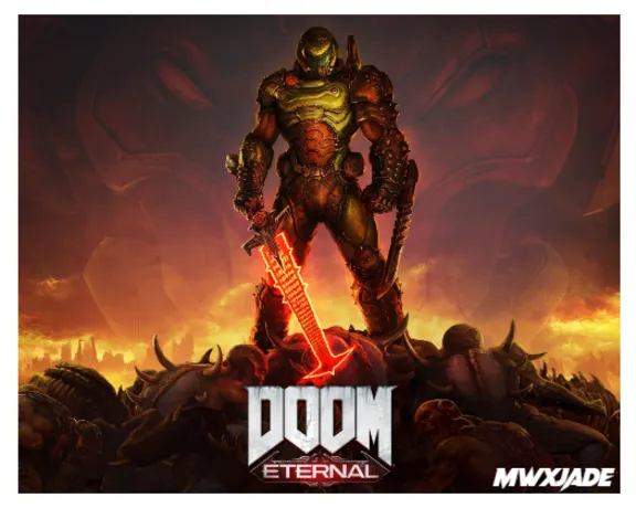 ▶️ DOOM Eternal Deluxe Edition 💎💥 FOREVER 🟢 PS4/PS5