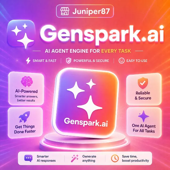 Genspark  Super Agagt AI подписка 1 месяц