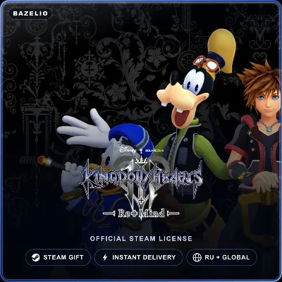 KINGDOM HEARTS III + Re Mind (DLC) (Steam Gift) · Russia and worldwide