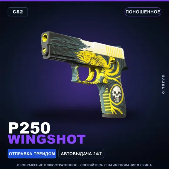 P250 | Wingshot | Well-Worn · Counter-Strike 2 skin