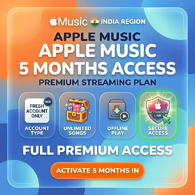 Apple Music 5 Months | Activation Link | India Region | Fresh Account