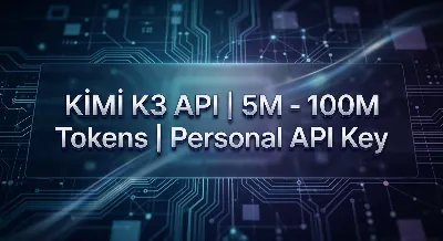 KIMI K3 API | 5M - 100M Токенов | Персональный API Ключ
