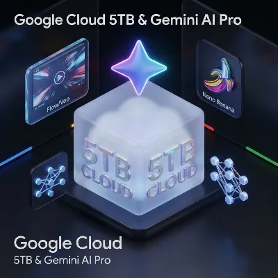Google Cloud 5TB + Gemini AI Pro (6 Месяцев) ✦ Nano Banana ✦ AntiGravity ✦ Flow