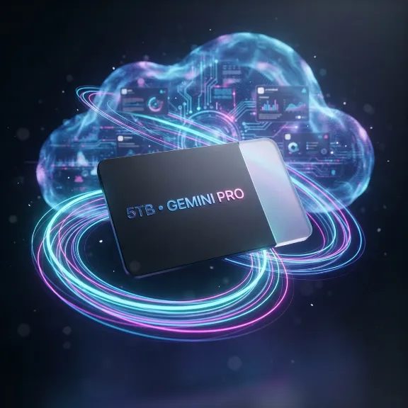 Google Cloud 5TB + Gemini AI Pro (6 Months) ✦ Nano Banana ✦ AntiGravity ✦ Flow