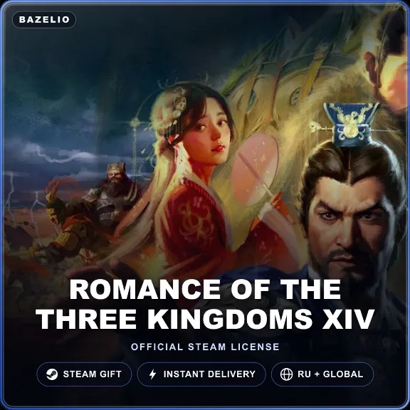 ROMANCE OF THE THREE KINGDOMS XIV (Steam Gift) · Russia and worldwide
