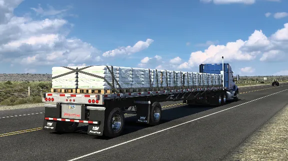 American Truck Simulator - Lode King & Prestige Trailers Pack DLC STEAM РОССИЯ