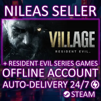 Resident Evil Village Gold, 0, 1, 2, 3, 4, 5, 6, 7, Requiem + 7 Game | Steam | Remake