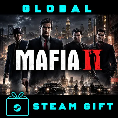 Mafia II STEAM GIFT ROW + GLOBAL REG FREE
