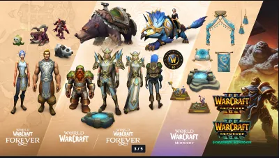 Коллекция World of Warcraft: Forever Battle.net✅Подарком