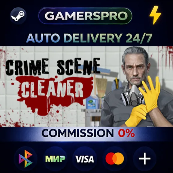 Crime Scene Cleaner・SELECT REGION・STEAM GIFT AUTO・