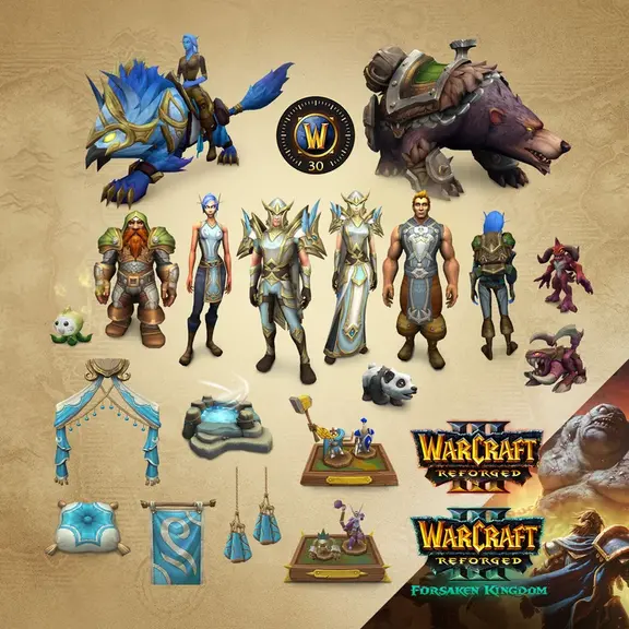 WoW / World of Warcraft Forever Ключ / Ключ РУ + РБ + Весь Мир / Forever Collection