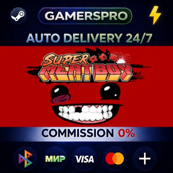 Super Meat Boy・ВЫБОР РЕГИОНА・STEAM GIFT АВТО・