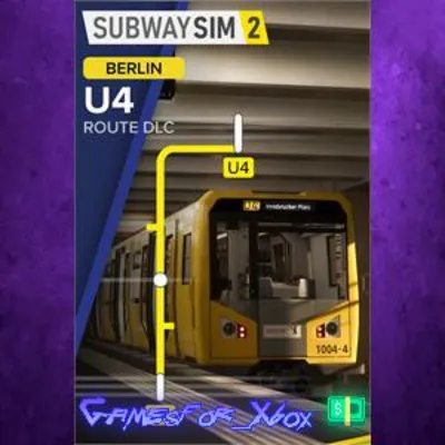 SubwaySim 2 - Berlin Route DLC U4 XBOX DLC