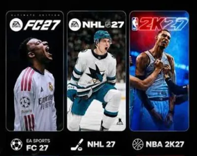 ✅NHL 26 + FC 26 + NBA 2K26