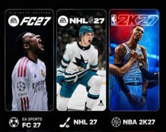 ✅NHL 26 + FC 26 + NBA 2K26