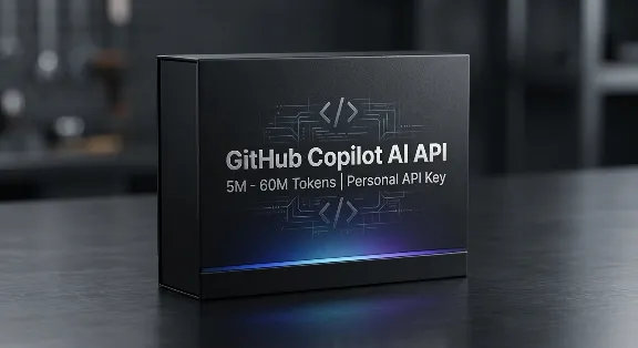 GitHub Copilot AI API 5M - 60M Tokens | Personal API Key