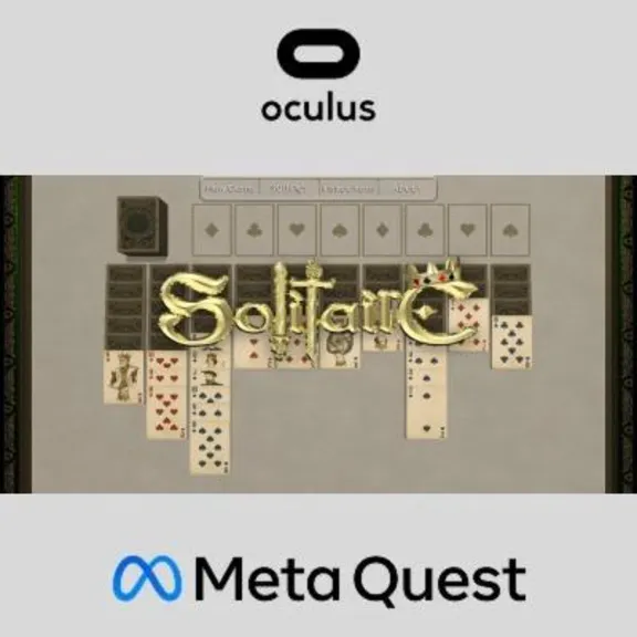 Solitaire. Oculus Quest