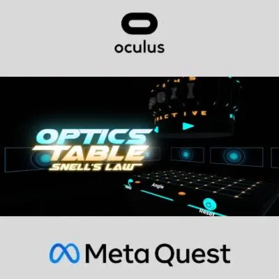 Optics Table - Snell&acute;s Law Oculus Quest