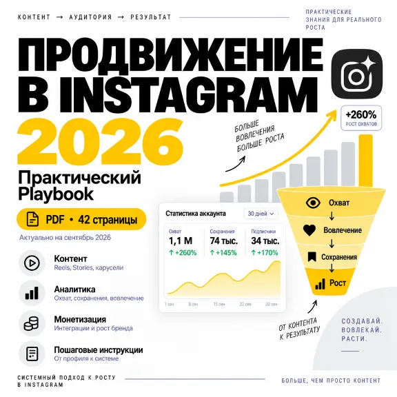 Продвижение в Instagram 2026