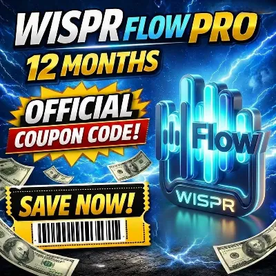 WISPR FLOW PRO — 12 MONTHS | OFFICIAL COUPON CODE
