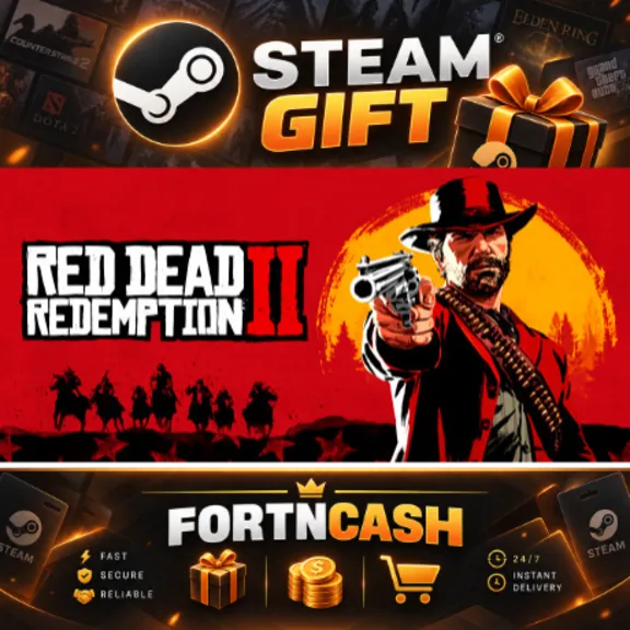 Red Dead Redemption 2 | STEAM GIFT | AUTO DELIVERY 24/7 | WORLDWIDE